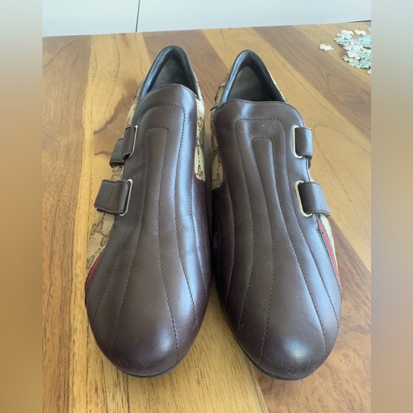 Gucci GG Coated Canvas Leather Front Ribbon Trim
Sneaker - Picture 7 of 11